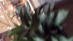 Watch this ebony ass folding in a hidden shop voyeur scene