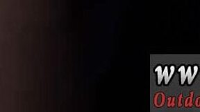 Teen Outdoor Bound Toys Dildo Masturbation Hardcore Doggy