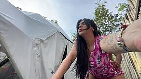 Wake Up Horny, Beg Stepbrother For Hard Fuck?