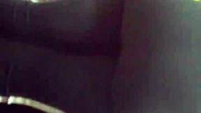 Watch this ebony ass folding in a hidden shop voyeur scene