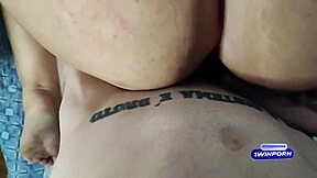 Duvido you won't cum watching this fat gorda delicia's big ass fetish with monster cock