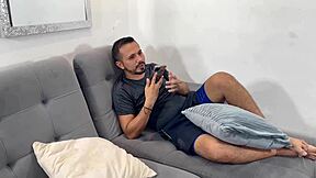 my old stepdad fucked me while my boyfriend left us alone - mia montiel