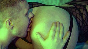 i punished my pretty brunette with bdsm and ass licking