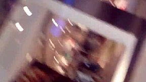 Watch this ebony ass folding in a hidden shop voyeur scene