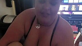 kandy kane shows off big tits and ass