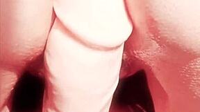 This mature wife teases with her big wet shaved pussy and ass in amateur homemade fun.