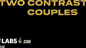 sexy couple shares bed improvement ideas with friends 😏