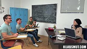 Is This Muslim Teacher Losing Virginity to American Students?