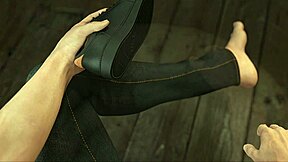 Let's Play Shadows Chapter 1: Detailed BDSM Fetish With Big Tits And Tits Play.