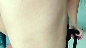 Kalena Mitrak Toys Big Clit In Lingerie And Tan Lines!