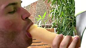 Cougar Enjoys Anal Fucking With Toys And Dildo In Summer Assfucking Session