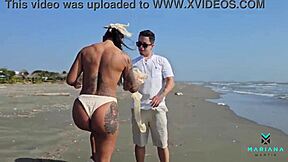 i watched mariana martix on colombia beach scene