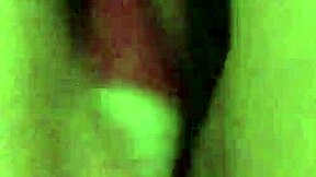 Fucking my pierced pussy in crotchless panties with vibrator to loud orgasm