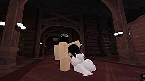 Horká emo fanynka touží po drsném foukání s obřím ptákem