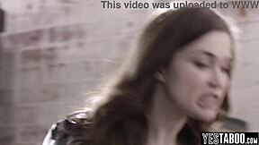 petite bisexual beauty dives into muff and licks pussy with bestie