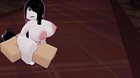 Hot emo fan craves rough blowjob with monster cock