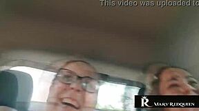 Latina Milf Natasha Sub's Big Tits Bounce In Public Car Exhibition!