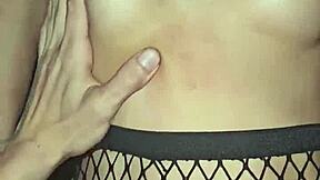 Latina Teen Allows Amateur Encounter After Work