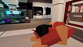 Getting Fucked by Random Guy in Roblox - My First Video with Slut Action.