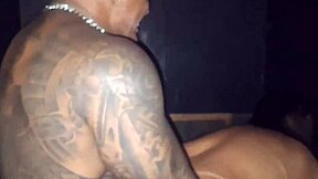 Milf Danni Cardillo feels humiliated sucking big cock in glory hole booth