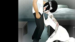 super deep throat adventure with random partner