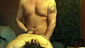 I give a deep blowjob experience