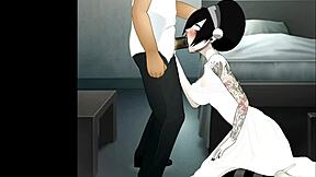 super deep throat adventure with random partner