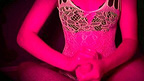 Eighteen-year-old girl gives detailed handjob to older man