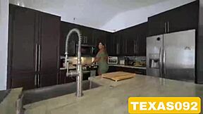 Big Booty Latina MILF Lexis Star Receives Massive Facial From Coke Cain