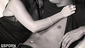 fucking that brunette milf's hot pussy fast and rough