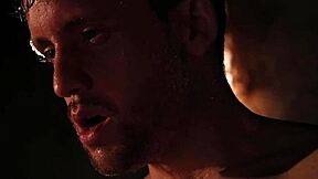 Pretty ebony neighbor bound in playful restraint session