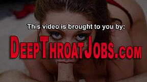 Hottie Gives Wam Blowjob Sucking Monster Cock