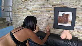 Mature Adriana Alves Returns For Bareback Behind Scenes With Juicy Tits And Shaved Pussy In Toilet