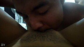 suggestive sucking of pussy leading to intense anal assfucking