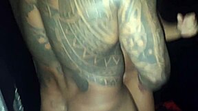 Milf Danni Cardillo feels humiliated sucking big cock in glory hole booth