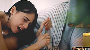 Petite Marceline Moreno Takes Nick's Big Dick in All Positions