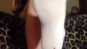 Worship and sniff mistress's socks and feet