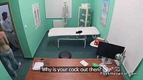 Doctor Boldly Films Himself Fucking Redhead Nurse In Hospital