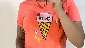 Latina Teen Shows Her Big Tits And Ass To Followers