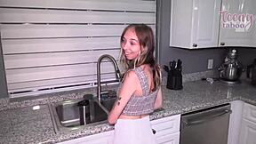 Gorgeous Breezy Bri Feels Stepdad Seth’s Hot Load Deep Inside Her