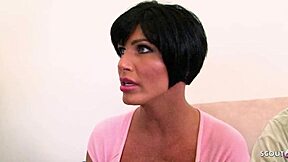 i wach my bombshell wife gettin interracial fucked by big black cock as a small dick cuckold