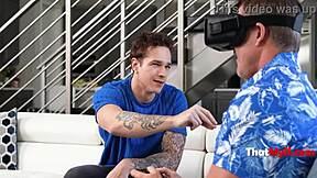 Submersed In Step Mom While His Step Dad Was Immersed In A Game