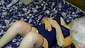 granny carmen simultaneous deepthroat blowjob