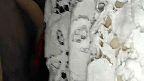 my ex girlfriend in stockings gets fucked by monster cock at home