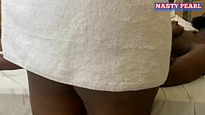 big ass ebony fucks and rides my big cock