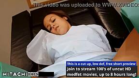 Doctor Gives Freshman Mandatory Hitachi Orgasm In Tampa Backstage