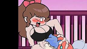 grace fucks benjamin on balcony