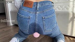 Stepmom Experiences Intense Fingering And Squirting Orgasm In Tight Wet Leggings