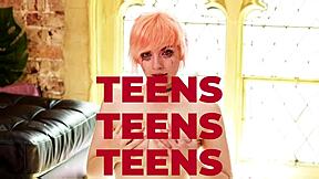 Friend Bent Over In Lingerie