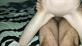 Fucked Roommate Wife Until Pussy Swollen With Cum.